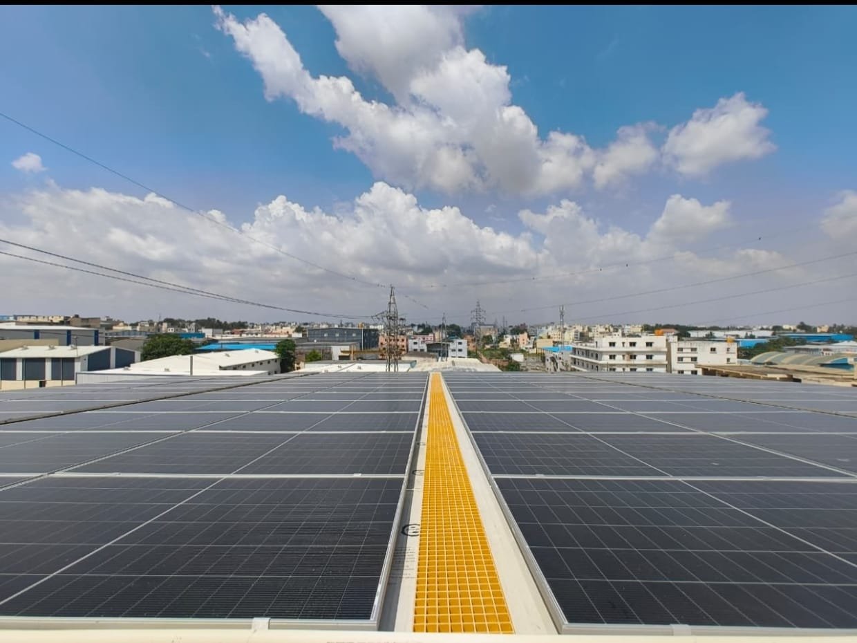Certified solar engineers at work